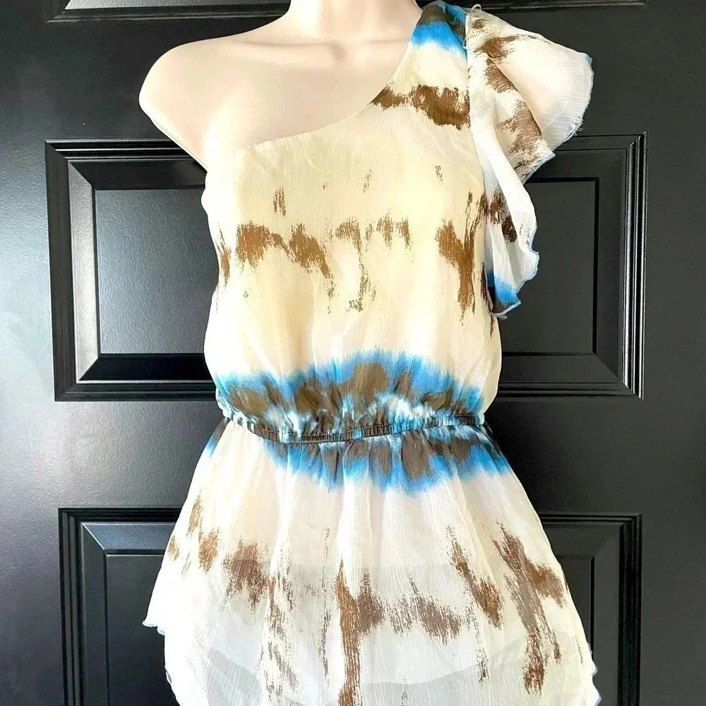 NWT Buckle one shoulder top- small - Picture 2 of 4